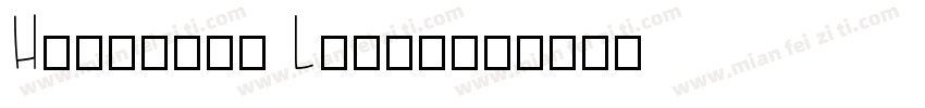 Helsinki Light字体转换